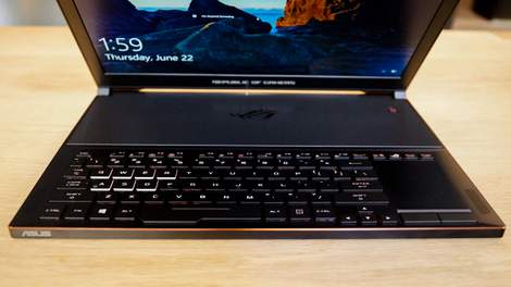 When will gaming laptop makers understand this is not a comfortable layout?